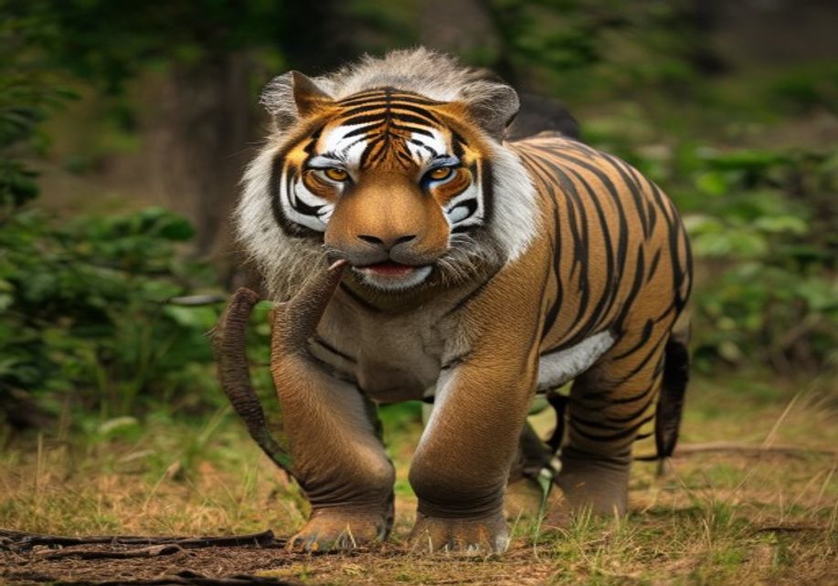 रणथंभौर टाइगर रिजर्व में बाघिन और मगरमच्छ की भिड़ंत