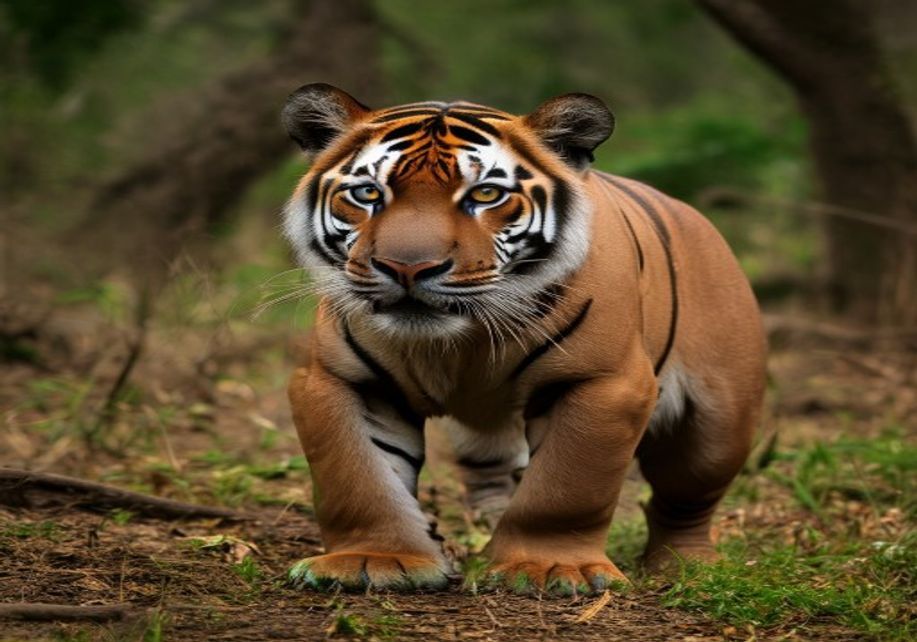 रणथंभौर टाइगर रिजर्व में बाघिन और मगरमच्छ की भिड़ंत