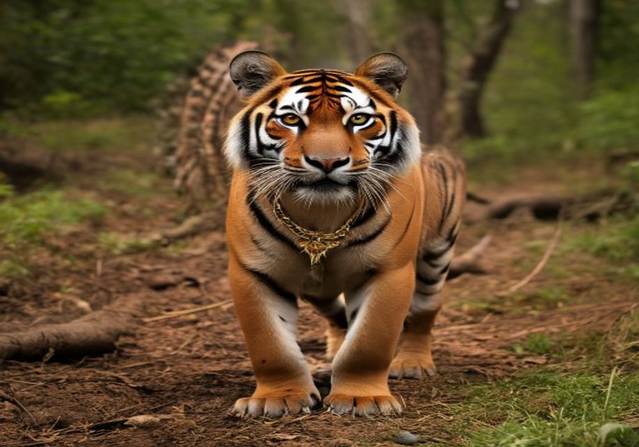 रणथंभौर टाइगर रिजर्व में बाघिन और मगरमच्छ की भिड़ंत