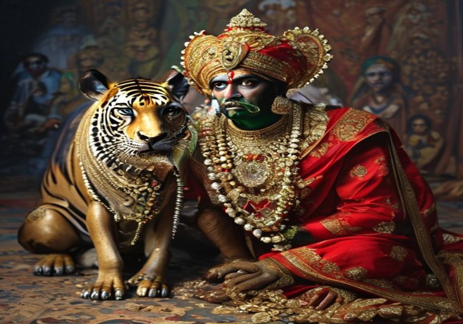 रणथंभौर टाइगर रिजर्व में बाघिन और मगरमच्छ की भिड़ंत