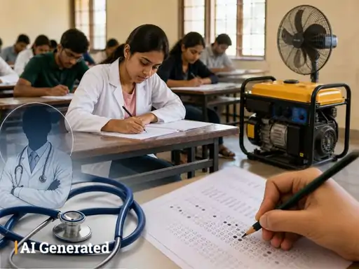 अलवर में नीट यूजी-2026 की परीक्षा आज: 9,558 भविष्य के डॉक्टर्स देंगे इम्तिहान; आंधी और लू के खतरे के बीच 'पावर बैकअप' के पुख्ता इंतजाम 1 image 26